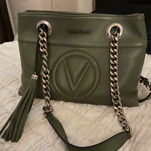 Valentino by Mario Valentino olive Kali tote